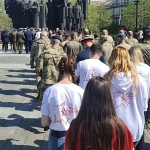 Рокот-Воронеж принял участие в акции "Огонь памяти" и возложении цветов